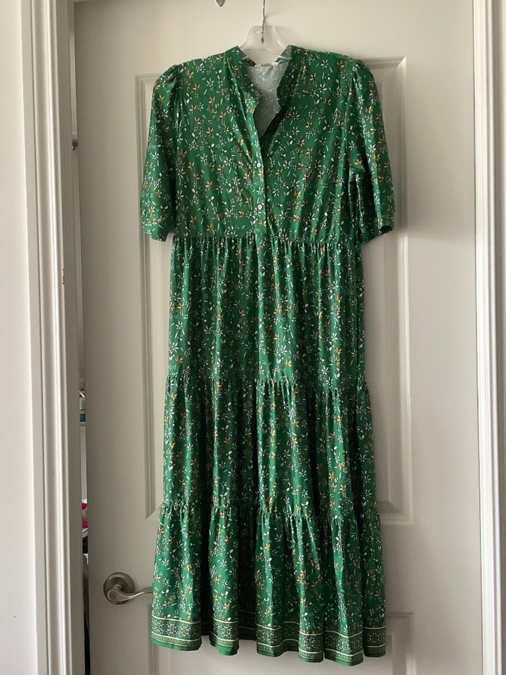 NWT Max Studio green maxi dress
